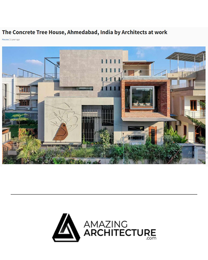 The concrete tree x Amazing Architecture